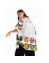 Desigual Риза MONSIEUR CHRISTIAN LACROIX DISNEY 23SWCW14 Бял Oversize - Pepit.bg