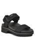 Desigual Сандали Track Sandal Daisy 22SSHA09 Черен - Pepit.bg