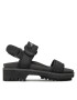 Desigual Сандали Track Sandal Daisy 22SSHA09 Черен - Pepit.bg