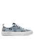 Desigual Сникърси Alpha Mickey Denim 22SSKD03 Син - Pepit.bg