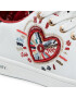 Desigual Сникърси Shoes Cosmic Heart 21WSKP07 Бял - Pepit.bg