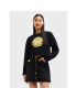 Desigual Суитшърт SMILEY 22WWSK35 Черен Relaxed Fit - Pepit.bg