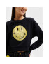 Desigual Суитшърт SMILEY 22WWSK35 Черен Relaxed Fit - Pepit.bg