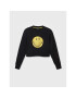 Desigual Суитшърт SMILEY 22WWSK35 Черен Relaxed Fit - Pepit.bg