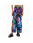 Desigual Текстилни панталони 23SWMW08 Цветен Regular Fit - Pepit.bg