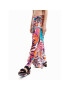 Desigual Текстилни панталони 23SWMW08 Цветен Regular Fit - Pepit.bg