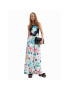 Desigual Текстилни панталони 23SWPW11 Цветен Regular Fit - Pepit.bg