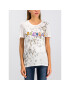 Desigual Тишърт 19WWTKCZ Бял Regular Fit - Pepit.bg