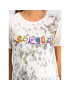 Desigual Тишърт 19WWTKCZ Бял Regular Fit - Pepit.bg