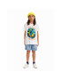 Desigual Тишърт 23SBTK09 Цветен Regular Fit - Pepit.bg