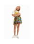 Desigual Тишърт 23SBTK11 Бял Regular Fit - Pepit.bg