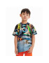 Desigual Тишърт 23SBTK16 Цветен Regular Fit - Pepit.bg