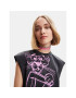 Desigual Тишърт 23SWTK49 Черен Regular Fit - Pepit.bg