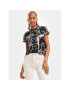 Desigual Тишърт 23WWTK11 Черен Regular Fit - Pepit.bg