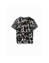 Desigual Тишърт 23WWTK36 Черен Slim Fit - Pepit.bg