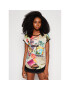 Desigual Тишърт Colombia 21SWTKAV Цветен Regular Fit - Pepit.bg