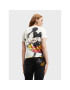 Desigual Тишърт DISNEY Mickey 22WWTK80 Бял Regular Fit - Pepit.bg