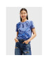 Desigual Тишърт DISNEY Mickey Син Regular Fit - Pepit.bg