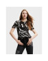 Desigual Тишърт DISNEY Mickey Trazos 22WWTK85 Черен Regular Fit - Pepit.bg