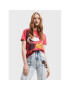 Desigual Тишърт DISNEY To Meet U Mickey 22WWTK80 Червен Regular Fit - Pepit.bg