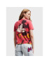 Desigual Тишърт DISNEY To Meet U Mickey 22WWTK80 Червен Regular Fit - Pepit.bg