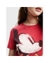 Desigual Тишърт DISNEY To Meet U Mickey 22WWTK80 Червен Regular Fit - Pepit.bg