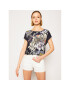 Desigual Тишърт Edimburgo 20SWTKBQ Тъмносин Regular Fit - Pepit.bg