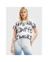 Desigual Тишърт Enya 22WWTK21 Бял Regular Fit - Pepit.bg