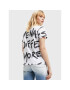 Desigual Тишърт Enya 22WWTK21 Бял Regular Fit - Pepit.bg