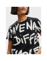 Desigual Тишърт Enya 22WWTK21 Черен Regular Fit - Pepit.bg