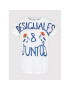 Desigual Тишърт es Juntos 21WWTK46 Бял Regular Fit - Pepit.bg