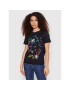 Desigual Тишърт Faces 22SWTKAB Черен Regular Fit - Pepit.bg