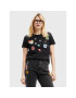 Desigual Тишърт Horizonte 22WWTKA3 Черен Regular Fit - Pepit.bg