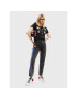 Desigual Тишърт Horizonte 22WWTKA3 Черен Regular Fit - Pepit.bg