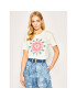 Desigual Тишърт Milan 20SWTKBF Бял Regular Fit - Pepit.bg