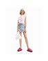 Desigual Тишърт PINK PANTHER 23SWTK49 Бял Regular Fit - Pepit.bg