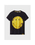 Desigual Тишърт SMILEY Ria 22WWTKAJ Черен Regular Fit - Pepit.bg