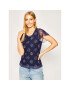 Desigual Тишърт Varsovia 20SWTKB6 Виолетов Regular Fit - Pepit.bg