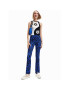 Desigual топ Yin-Yang 23SWTK98 Черен Slim Fit - Pepit.bg