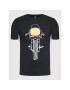 Deus Ex Machina Тишърт Frontal Matchless DMW41808H Черен Regular Fit - Pepit.bg