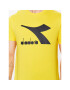 Diadora Тишърт Ss Core 102.179759 Жълт Regular Fit - Pepit.bg