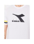 Diadora Тишърт Ss Slam 102.179298 Бял Regular Fit - Pepit.bg