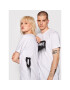 Diamante Wear Тишърт Unisex Spray Бял Regular Fit - Pepit.bg