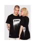 Diamante Wear Тишърт Unisex Spray Черен Regular Fit - Pepit.bg