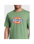 Dickies Тишърт Icon Logo DK0A4XC9C97 Зелен Regular Fit - Pepit.bg