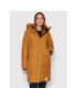 Didriksons Пухено яке Amina 503881 Кафяв Regular Fit - Pepit.bg
