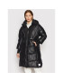 Didriksons Пухено яке Andrea 503880 Черен Relaxed Fit - Pepit.bg