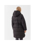 Didriksons Пухено яке Rind 504276 Черен Oversize - Pepit.bg