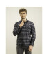 Diesel Риза S-East-Long-N 00S96C 0SAXQ Сив Regular Fit - Pepit.bg