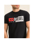 Diesel Тишърт Diego Cuty 00SDP1 0091A Черен Regular Fit - Pepit.bg